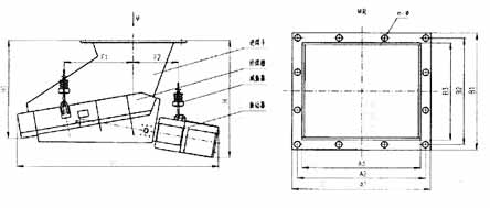 電磁振動給料機(jī)外形尺寸